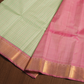 Silk Mark Certified Handloom Kanjivaram Silk Saree  |  Khaki Green