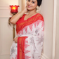 Ilkal Kasuti Embroidery Saree I With Snow White
