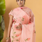 Classic Kota Doria Cotton Unstitched 2-Piece Kurti | Peach