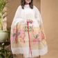 Handwoven Jamdani Muslin Kurti  |  Snow White