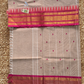 Kanchi Cotton|Cream & Pink