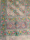 Handwoven Pure Jamdani Cotton Saree  |  Coffee Brown