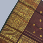 Handwoven Pure Gadwal Silk Saree  |  Wine Red