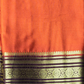 Classic Mysore Silk Saree  |  Rust Orange