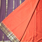 Classic Mysore Silk Saree  |  Rust Orange