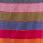 Pure Handloom Mul Cotton Saree | Multicolour Stripes