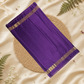 Mysore Silk Saree With Plum Voilet