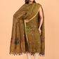 Aqua Green Linen Jamdani 2-Piece Set Kurti & Dupatta (UNSTITCHED) - 053