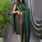 Pine Green Linen X Linen 2-Piece Set Kurti & Dupatta (UNSTITCHED) - 133