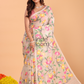 Jamdani Saree With Burgundy Desert Brown - 163