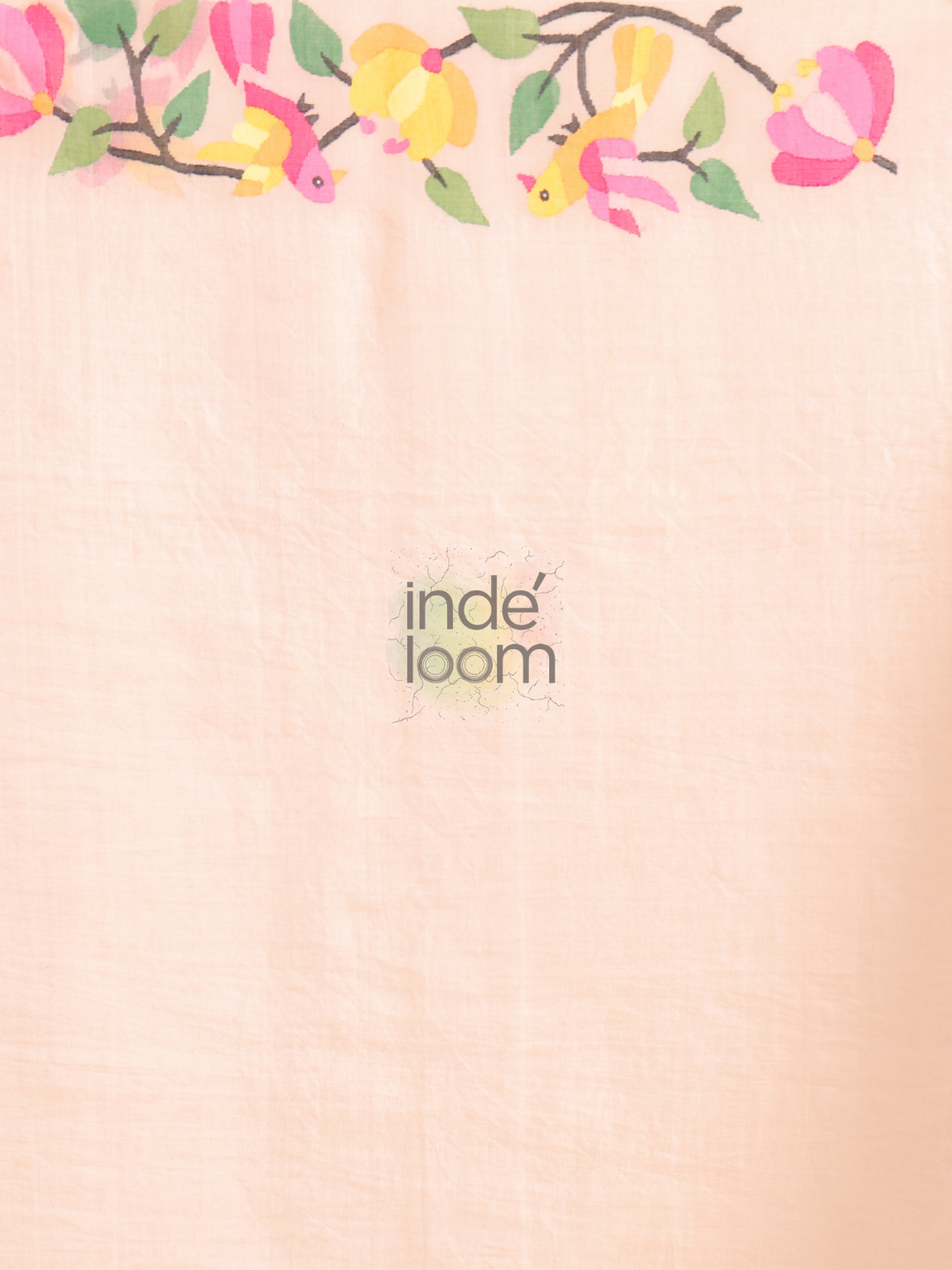 Jamdani Saree With Burgundy Desert Brown - 163