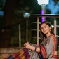 Handloom Narayanpet Cotton Saree | Grey and Multi Colour