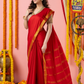 Classic Mysore Semi Silk Saree | Classic Red
