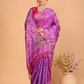 Tissue Jamdani Saree With Bright Purple - 105