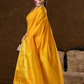 Classic Mysore Semi Silk Saree | Mustard Gold