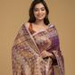Tissue Silk Jamdani Saree Coffe Brown -044