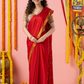 Classic Mysore Semi Silk Saree | Classic Red