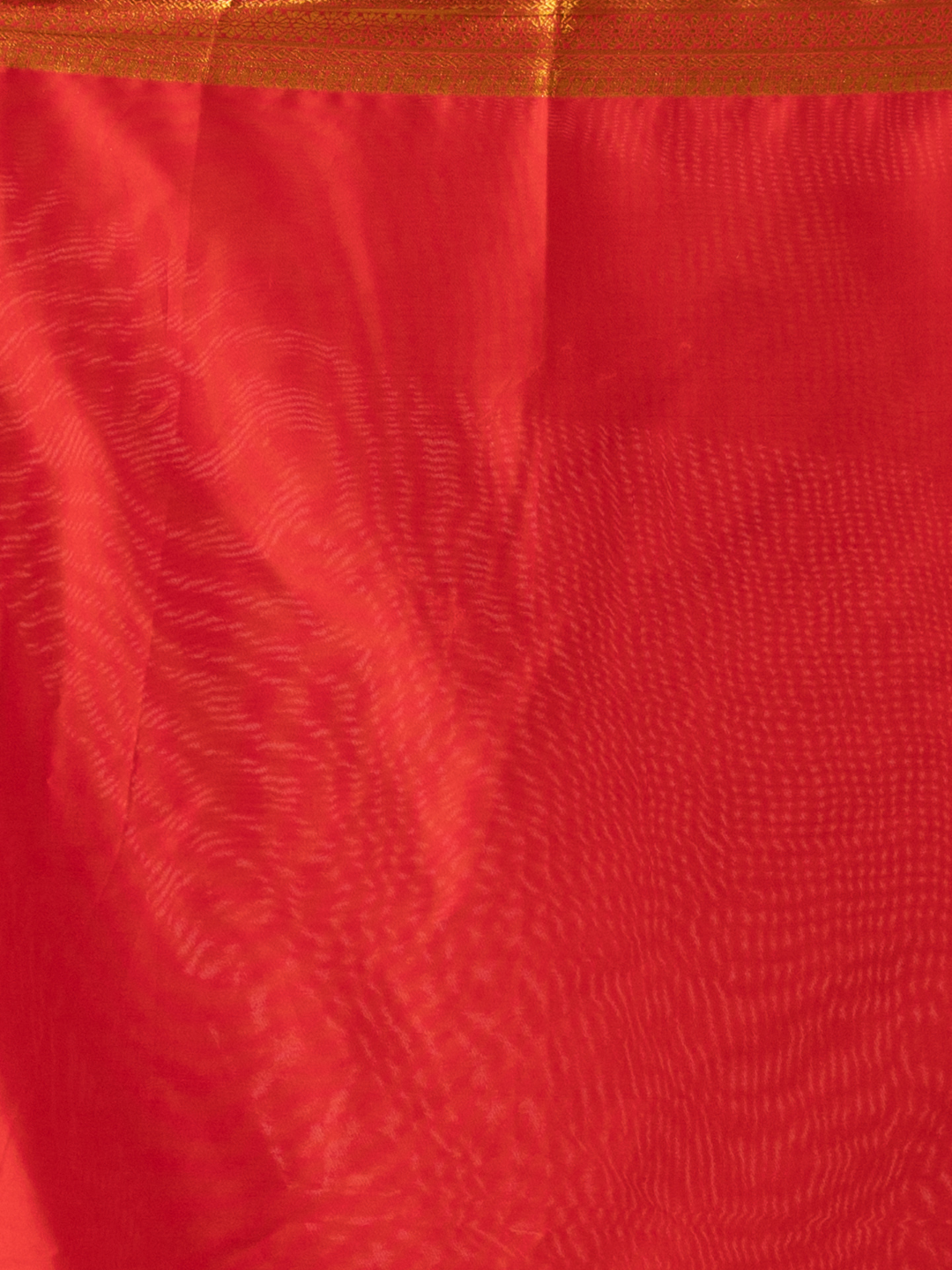 Classic Mysore Semi Silk Saree | Classic Red