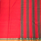 Narayanpet Cotton Saree - Red
