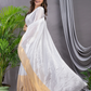 Tissue Silk Saree With Pearl White - 007