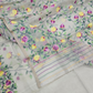 Handwoven Pure Handwoven Pure Muslin Saree  |  Lavender Purple