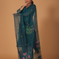 Pine Green Jamdani 2-Piece Set Kurti & Dupatta (UNSTITCHED) -630