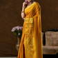 Classic Mysore Semi Silk Saree | Mustard Gold