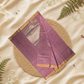 Handloom Chanderi Silk Cotton Saree  |  pastel pink