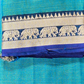 Narayanpet Cotton Saree - Blue
