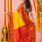 Classic Mysore Semi Silk Saree | Bright Yellow