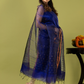 Handwoven Jamdani Muslin Unstitched 2-piece Kurti | Royal Blue