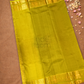 Pure Handloom Korvai Saree | Umber Brown