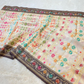 Banarasi Exclusive Ektara Kora JAMDANI Tilfi saree | Ivory White