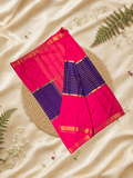 Mysore Silk Saree With Magenta Pink