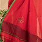 Passion Red Mercerized Cotton 2-Piece Set Kurti & Dupatta (UNSTITCHED) - 039