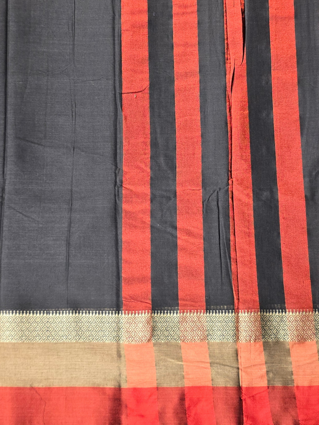 Narayanpet Cotton Saree - Grey