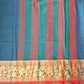 Narayanpet Cotton Saree - Blue