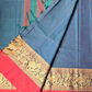 Narayanpet Cotton Saree - Blue
