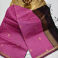 Maheshwari Silk Cotton Saree – Festive Elegance | Pink