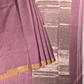 Handloom Chanderi Silk Cotton Saree  |  pastel pink