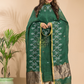 Pine Green Linen X Line 2-Piece Set Kurti & Dupatta (UNSTITCHED) - 004