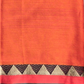 Narayanpet Cotton Saree - Orange