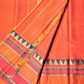 Narayanpet Cotton Saree - Orange
