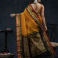 Pure Handloom Korvai Saree | Mustard Yellow