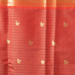 Classic Benarasi Katan Semi Silk Saree | Charcoal Green