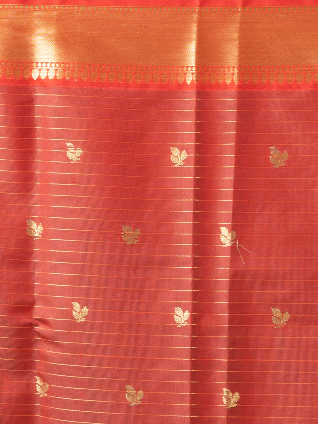 Classic Benarasi Katan Semi Silk Saree | Charcoal Green