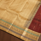 Silk Mark Certified Handloom Kanjivaram Silk Saree  |  Maroon Red
