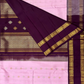 Handwoven Pure Gadwal Silk Saree | Pink
