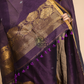 Grape Purple Cotton Linen 2-Piece Set Kurti & Dupatta (UNSTITCHED) - 005