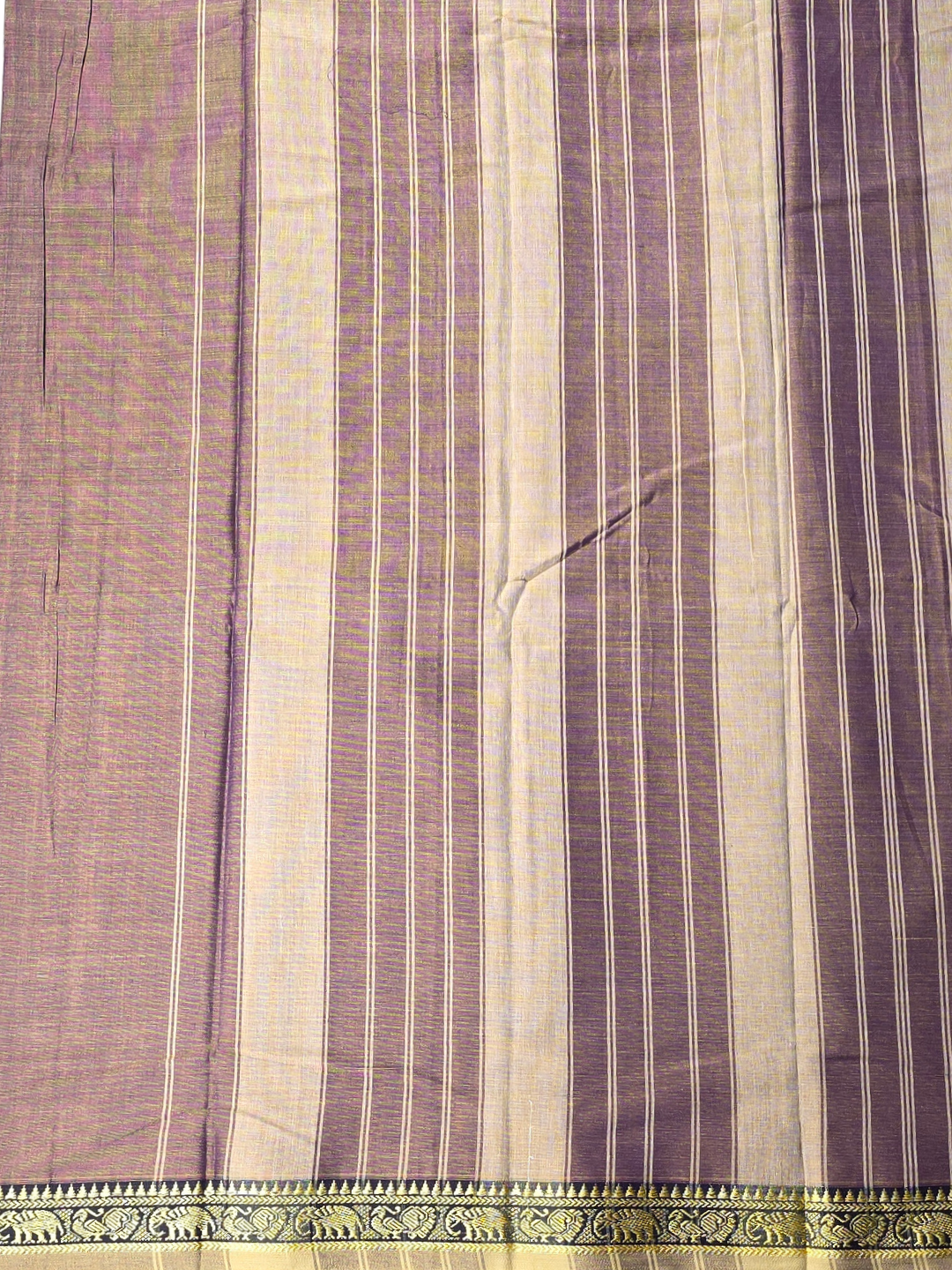 Narayanpet Cotton Saree - Purple